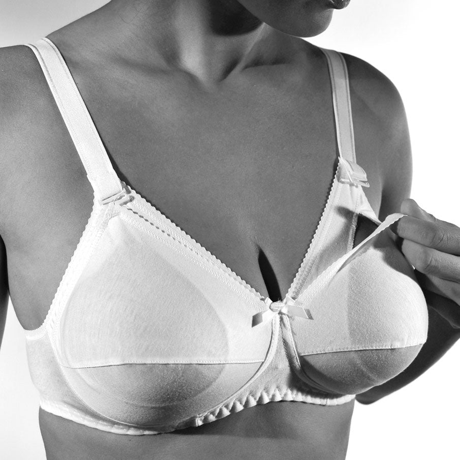 Reggiseno mamma con apertura allattamento Gios 280 in puro cotone premaman