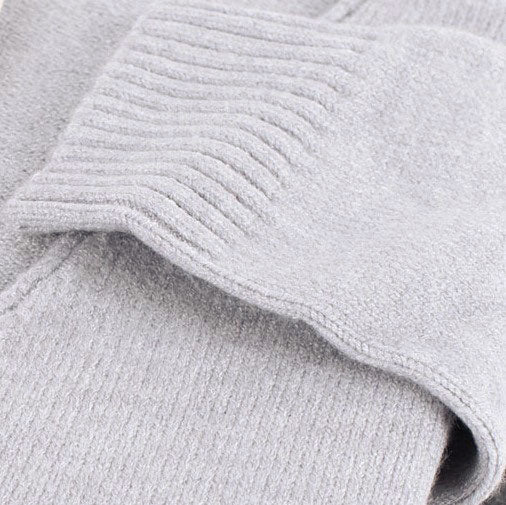 Maglia donna Gisela 3/1904 scollo a V grigio viscosa