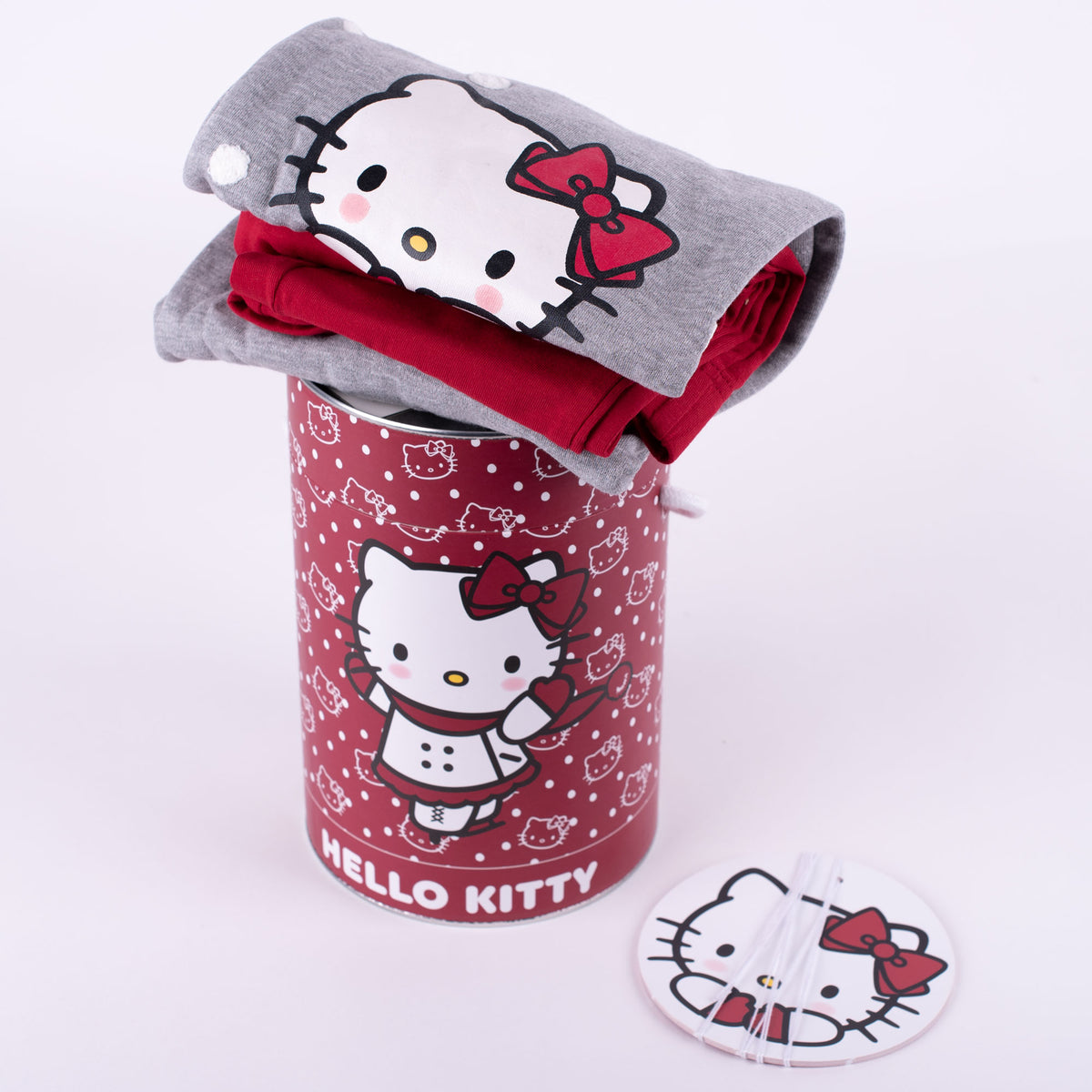 Pigiama donna hello kitty caldo cotone Gisela 2/1847 maglia e leggings