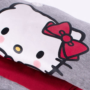 Pigiama donna hello kitty caldo cotone Gisela 2/1847 maglia e leggings