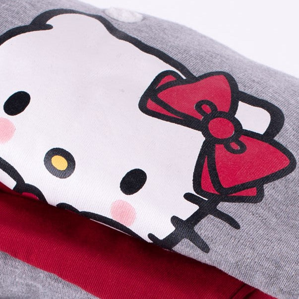 Pigiama donna hello kitty caldo cotone Gisela 2/1847 maglia e leggings