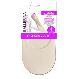 Salvapiede Ballerina Golden lady silicone 6 paia