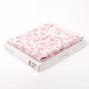 Pigiama donna manica lunga rosa Il granchio GP5000