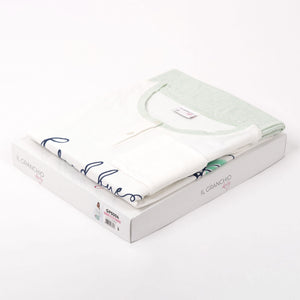 Pigiama donna Il Granchio manica lunga leggero GP5004 verde