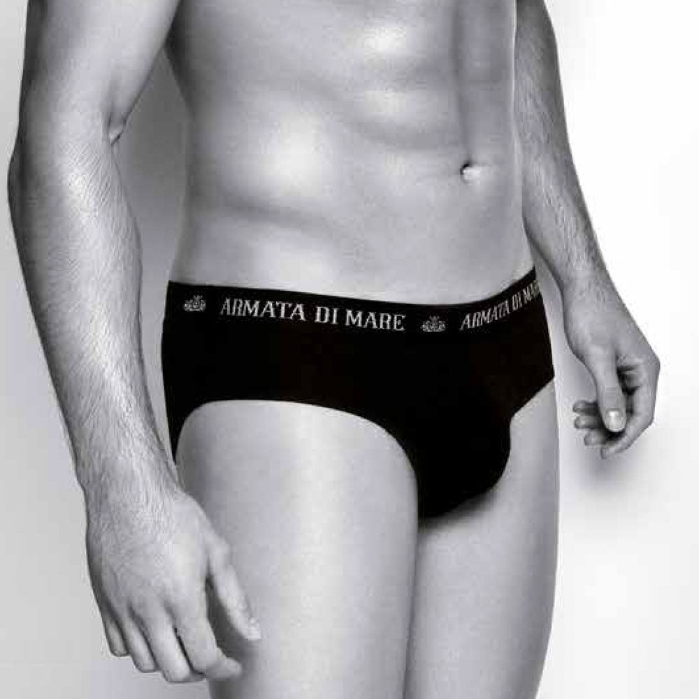 Slip uomo Armata di mare gt102 cotone elasticizzato 3 pezzi