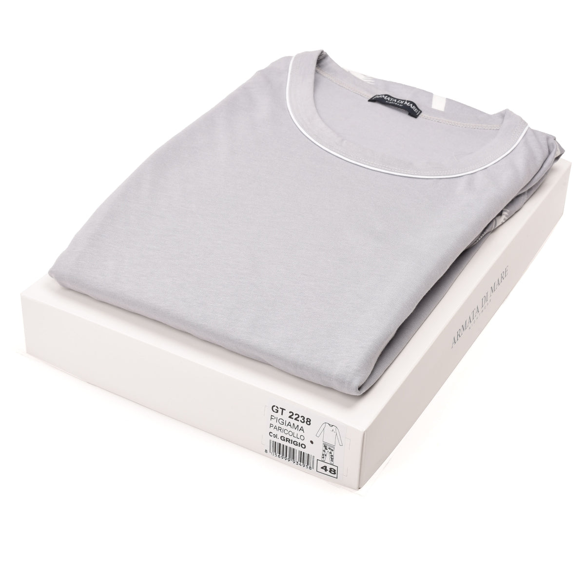 Pigiama lungo in cotone leggero Armata di Mare GT 2238