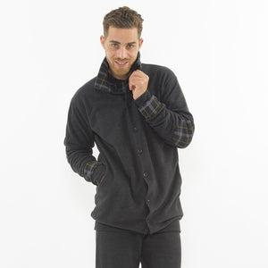 Giacca uomo da camera collo alto Gary H60092 punto milano