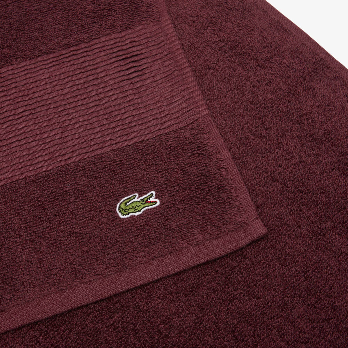 Asciugamano in spugna di cotone Lacoste Llecroco 50x100