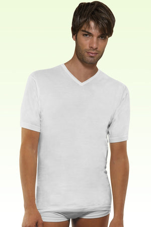 Maglia intima da uomo a punta Henry Cotton's cotone filo di scozia 3 pz