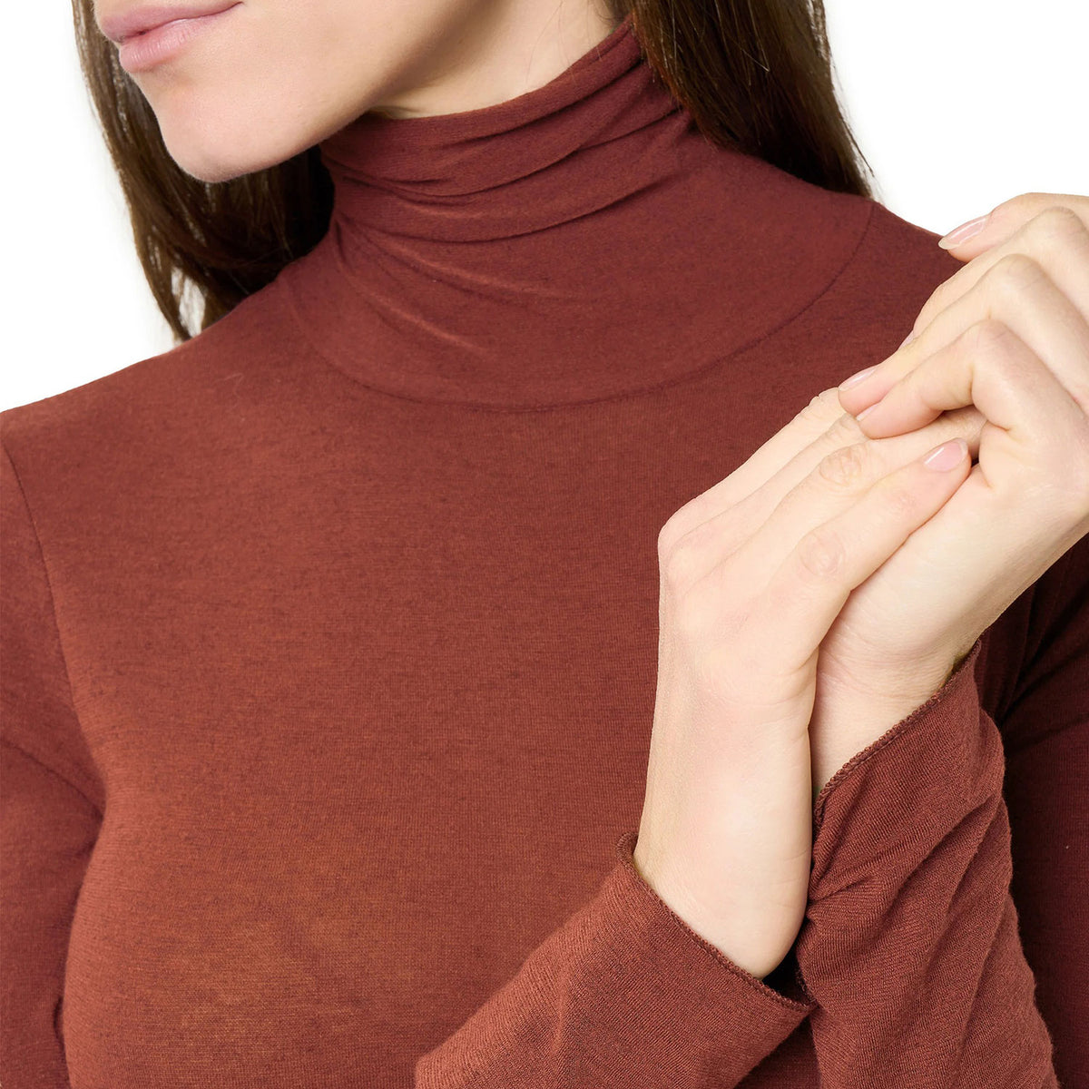 Lupetto donna cashmere Golden Lady I1442 collo alto