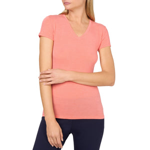 Maglia Donna Scollo a V in modal e seta Golden Lady 1445