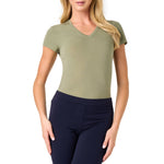 Maglia Donna Scollo a V in modal e seta Golden Lady 1445