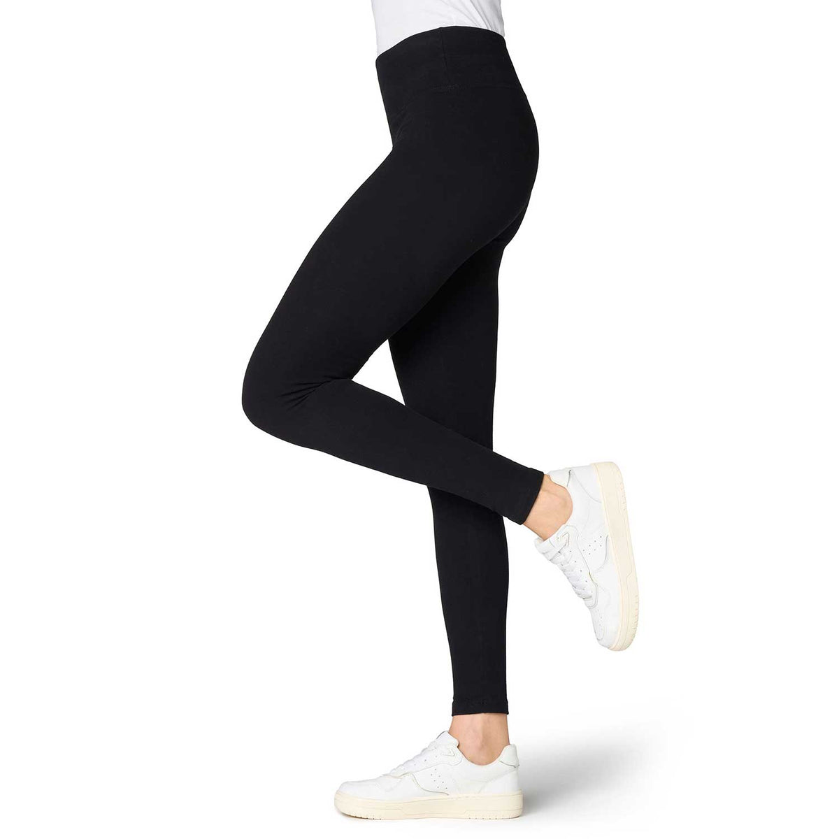 Leggings vita alta in cotone felpato Golden Lady Thermo cotton