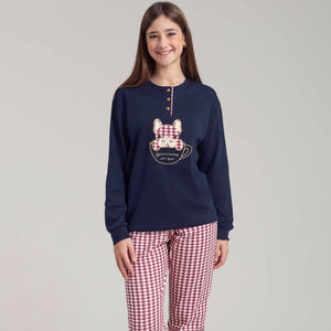 Pigiama bimba caldo cotone cagnolino Irge IK387