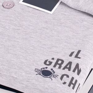Pigiama uomo Il Granchio GP4004 caldo cotone grigio melange