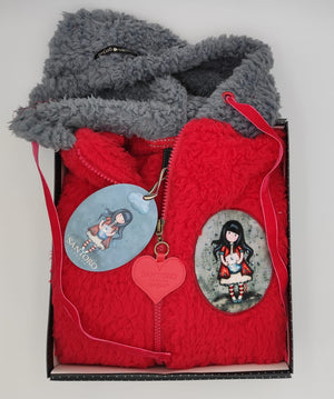 Giacca invernale da bambina Santoro Gorjuss 57369 pile sherpa