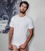 Maglia uomo girocollo Nottingham t111 mezza manica cotone