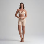 Pantaloncino modellante con scollo sul retro Bye bra low back mid waist short