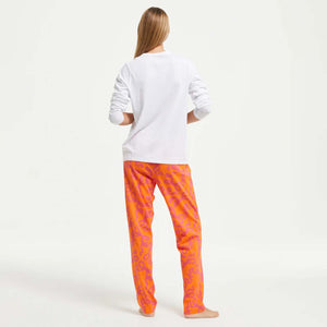 Pigiama donna 100% cotone Pompea smeralda