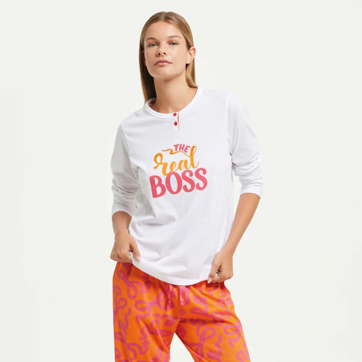 Pigiama donna 100% cotone Pompea smeralda