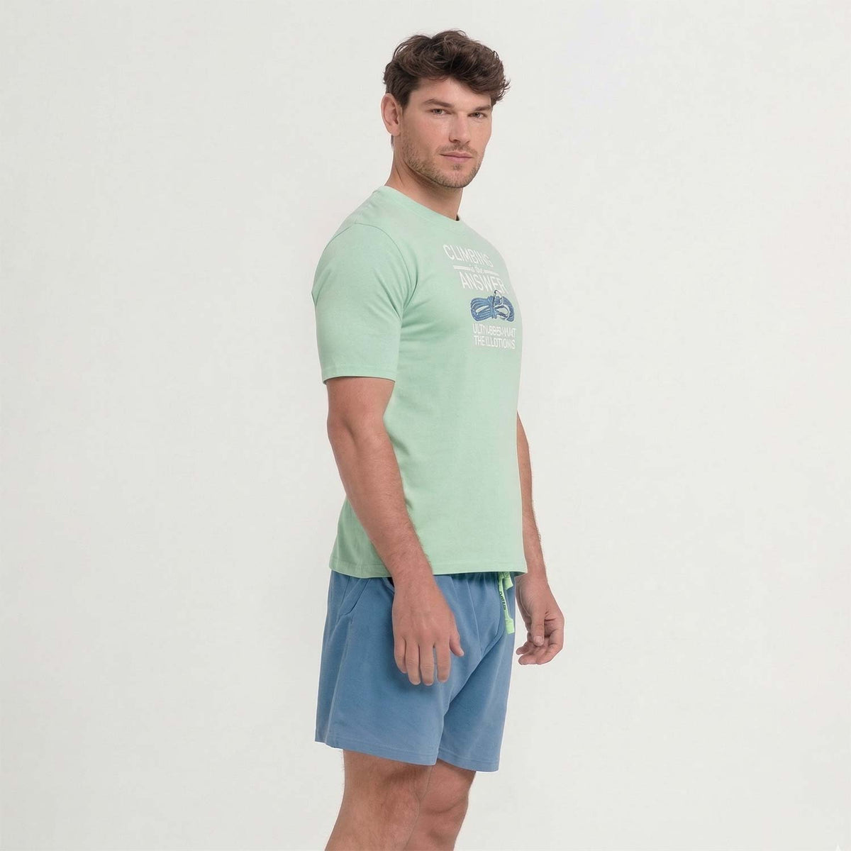 Pigiama uomo 100% cotone Pompea Stromboli