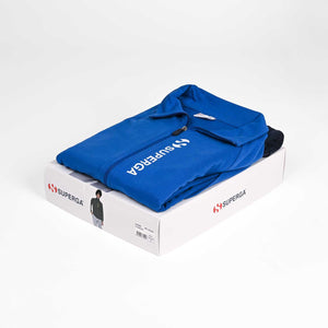 Tuta Uomo in cotone Primaverile felpa con Zip Superga SMS25608