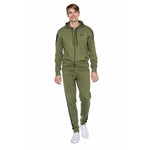 Tuta uomo full zip con cappuccio cotone felpato Superga SMW25657
