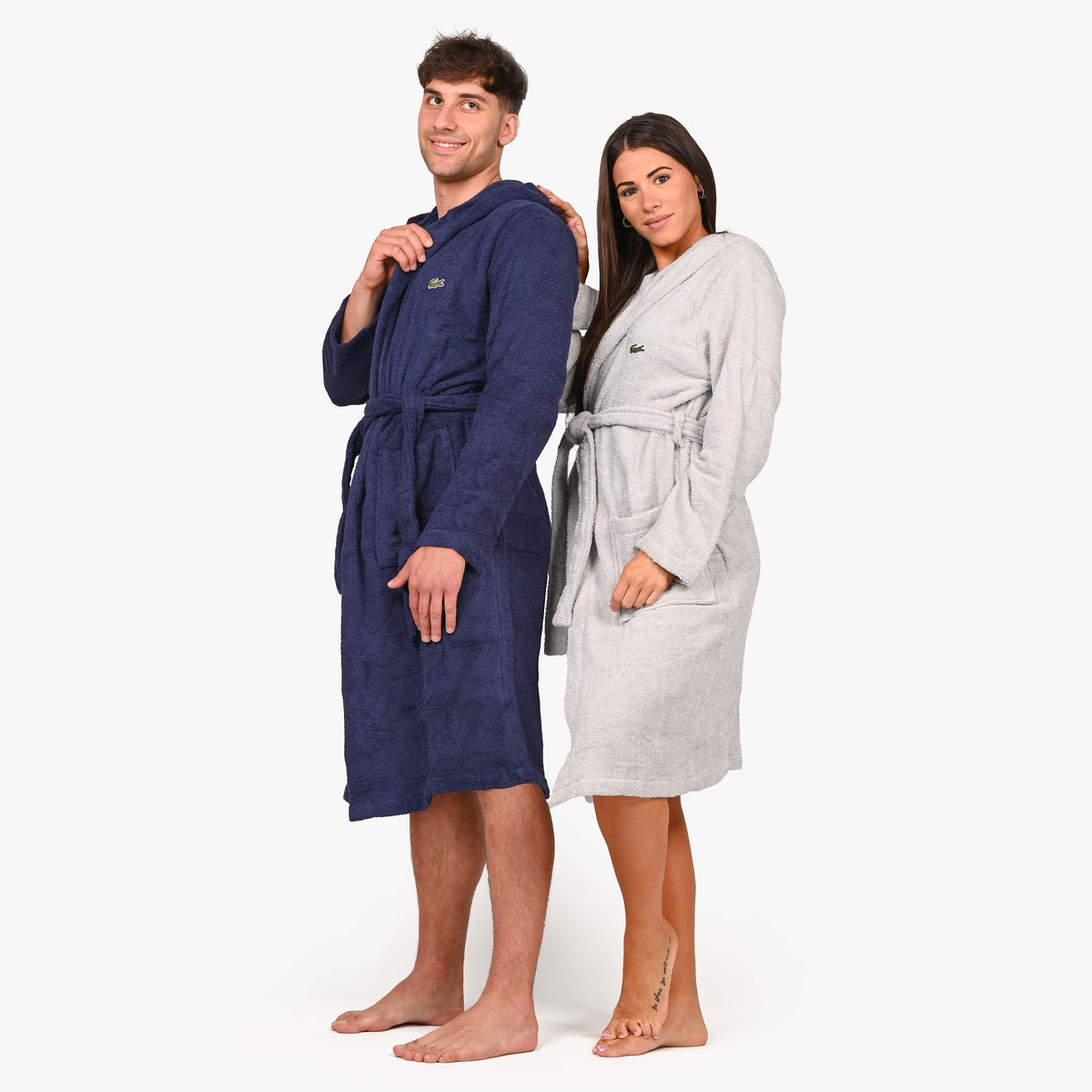 Accappatoio Lacoste L Open unisex 100% cotone