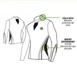 Maglia lupetto da uomo Intimidea 201192 traspirante