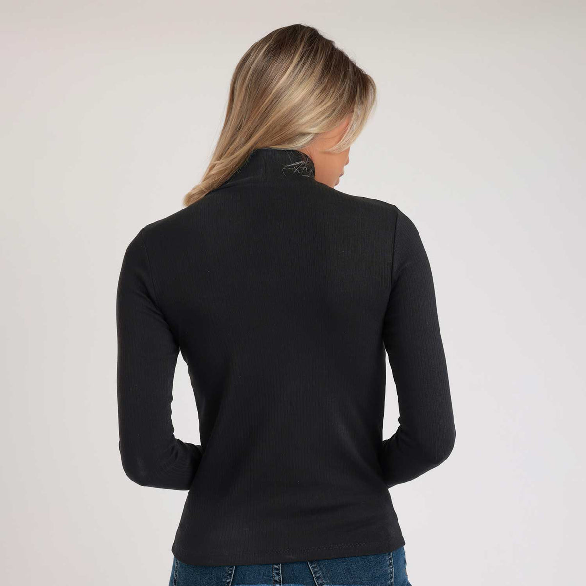 Maglia donna in cotone con scollo incrociato Admas 43558