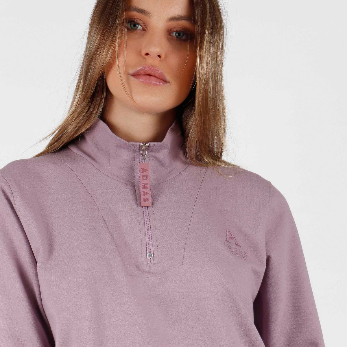 Tuta donna in caldo cotone scollo a serafino Admas 56218