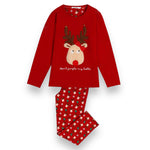 Pigiama Bimba con dolce renna in caldo cotone Admas 60870