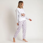 Pigiama donna caldo cotone koala Admas 62591
