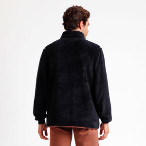 Giacca da camera uomo a collo alto pile coral Admas 67094