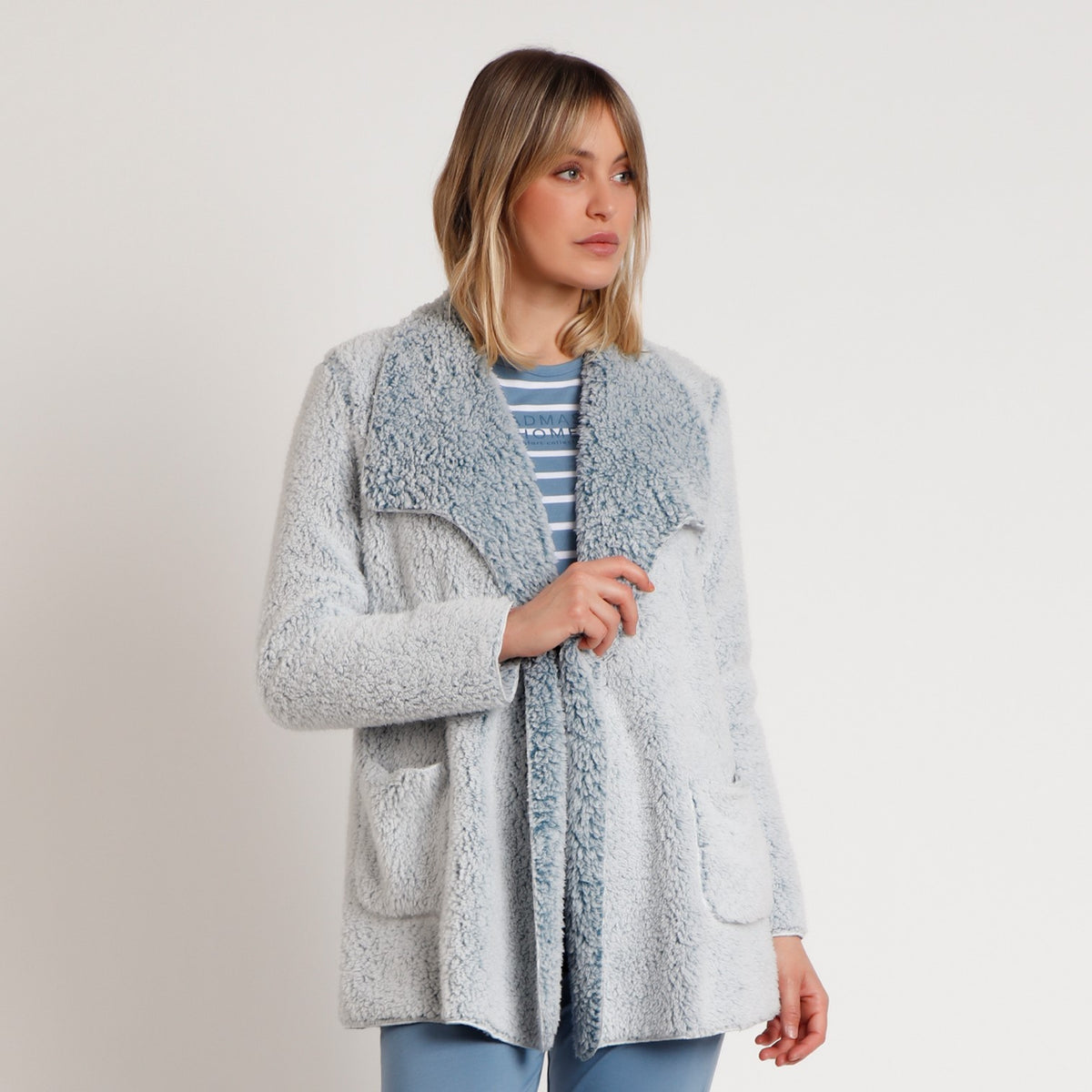 Giacca da camera donna con scollo a scialle Admas 67166