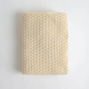 Coperta trama vintage effetto lavorato a maglia Admas 69037