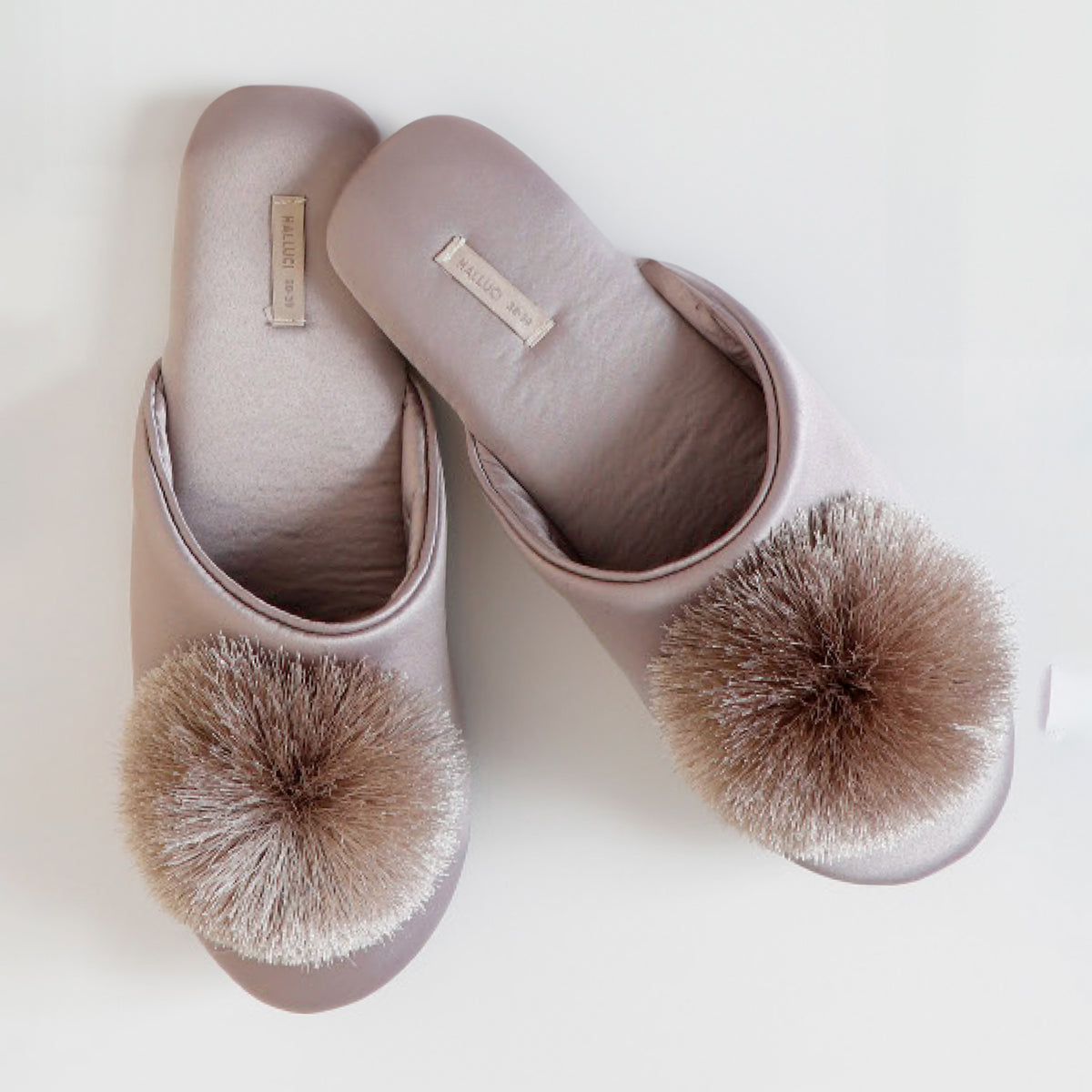 Pantofole eleganti simil raso Admas 69041