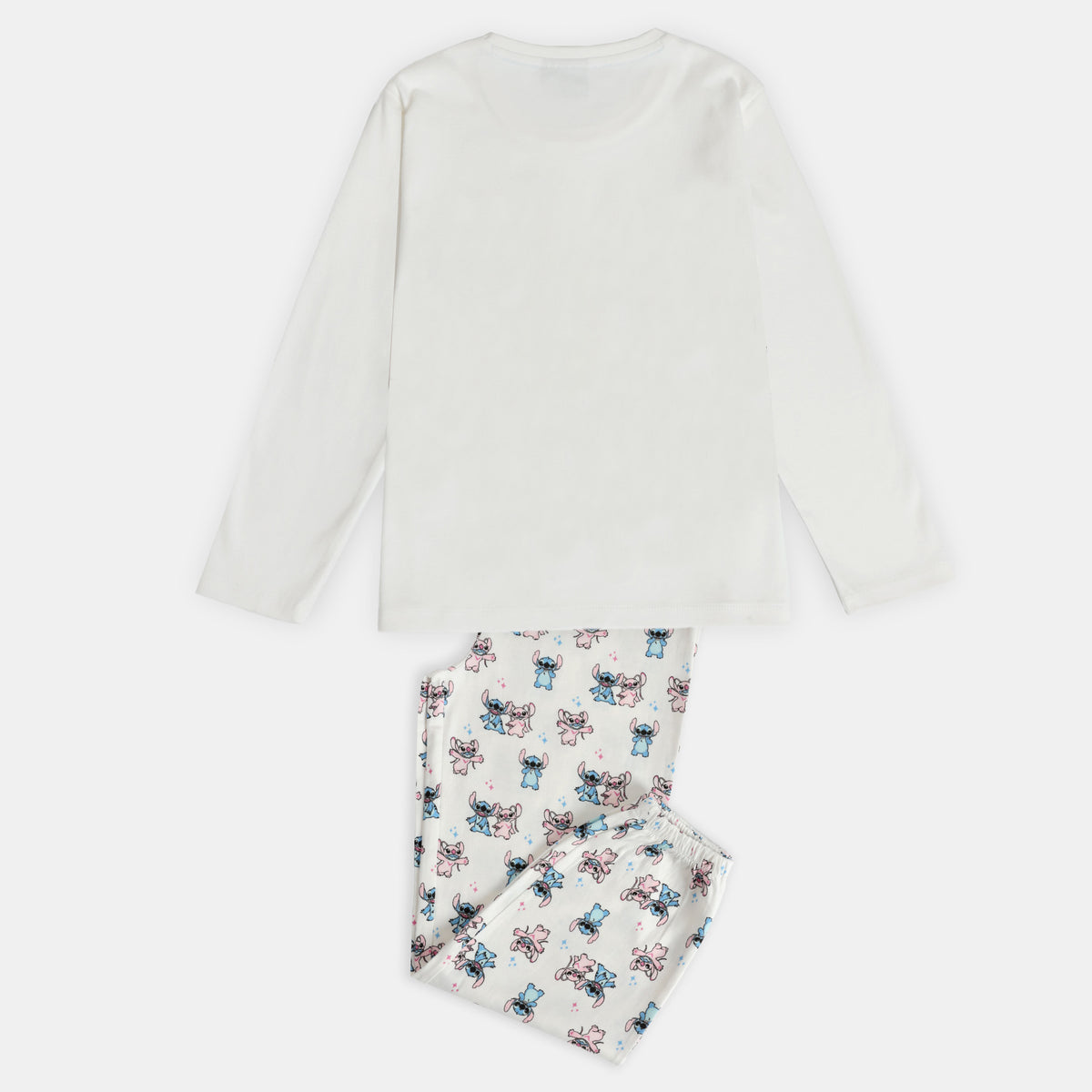 Pigiama Bambina "Stitch & Angel" in Caldo Cotone Disney 62249