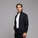 Felpa uomo full zip cotone leggero Biancaluna 26U19001