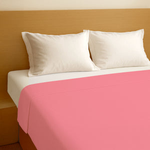 Lenzuolo di Sopra 100% Cotone Made in Italy Biancaluna Colored