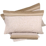 Completo letto lenzuola cotone fantasia effetto pixel Biancaluna Marena Larry