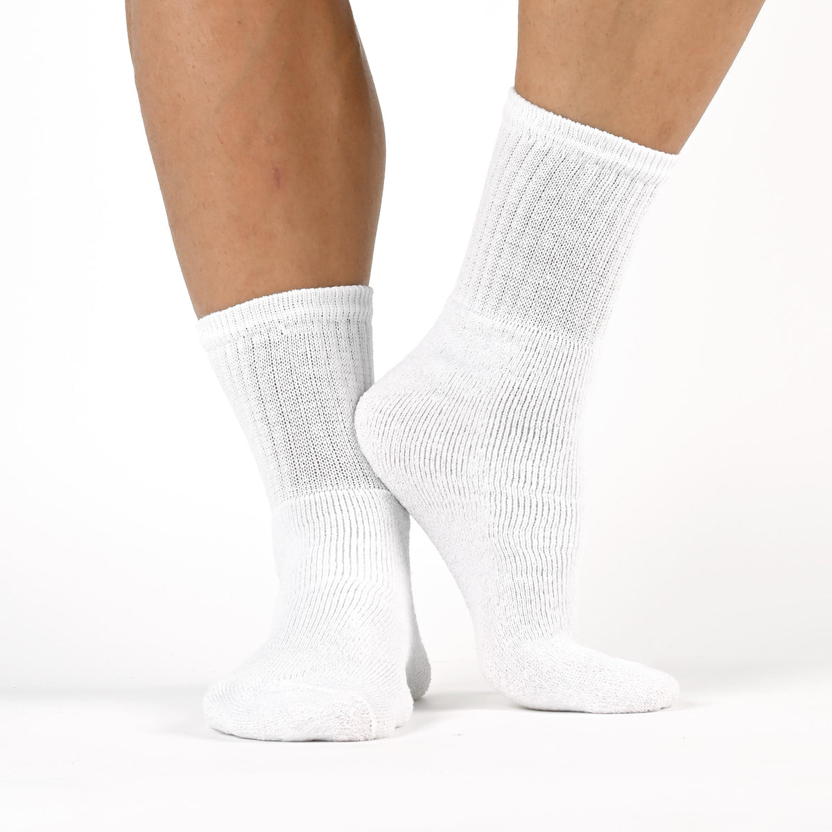 Calze Sportive in Cotone con Interno in Spugna Blucalze 5081 6 paia