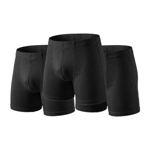 Boxer lungo in cotone bielastico Bluintimo 1869- 3 pezzi