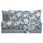 Completo letto in flanella fantasia floreale Di Maestro jenna