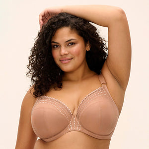 Reggiseno con ferretto tulle ricamato Elomi EL8900