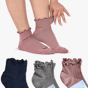 Calzini da donna in cotone assortiti Enrico Coveri Letizia 3 paia