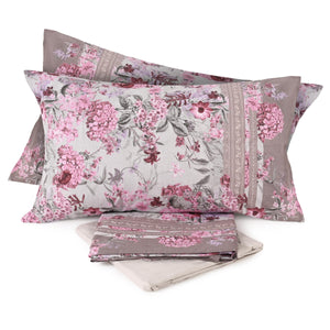 Completo letto maxi Laura Biagiotti 100% Percalle di cotone Estel