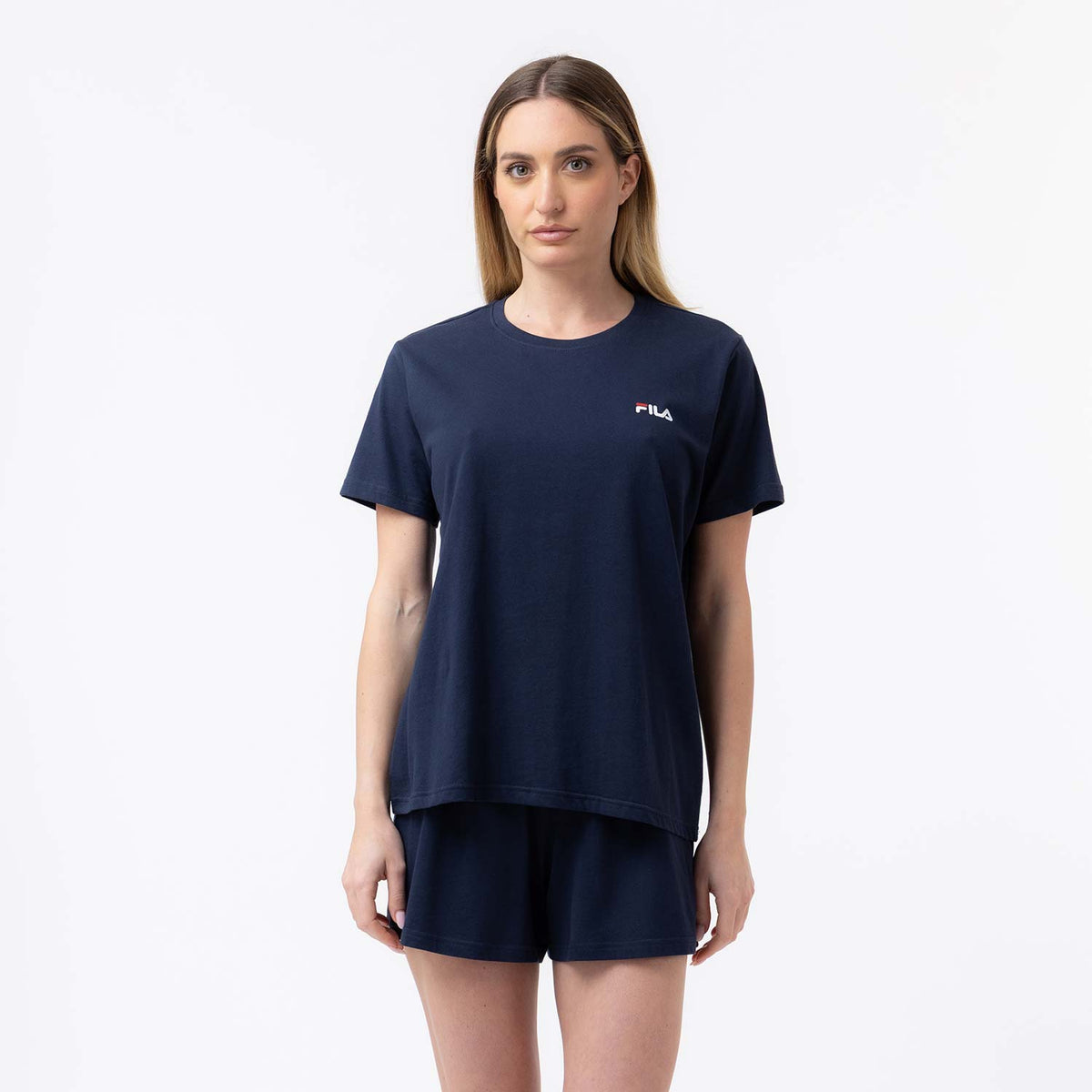 Pigiama donna corto in cotone Fila FPS4180