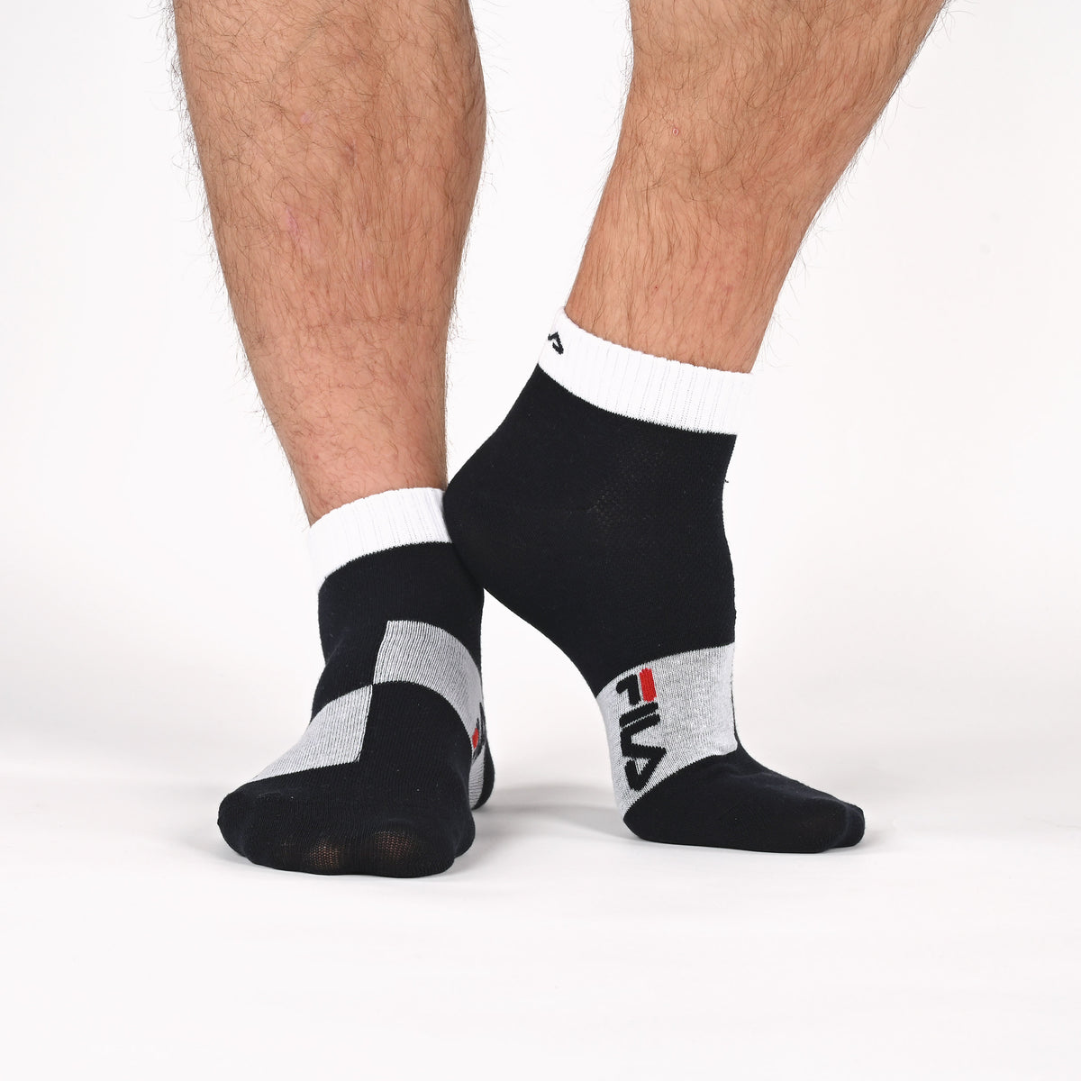 Calze corte uomo cotone elasticizzato Fila F3275 3 paia