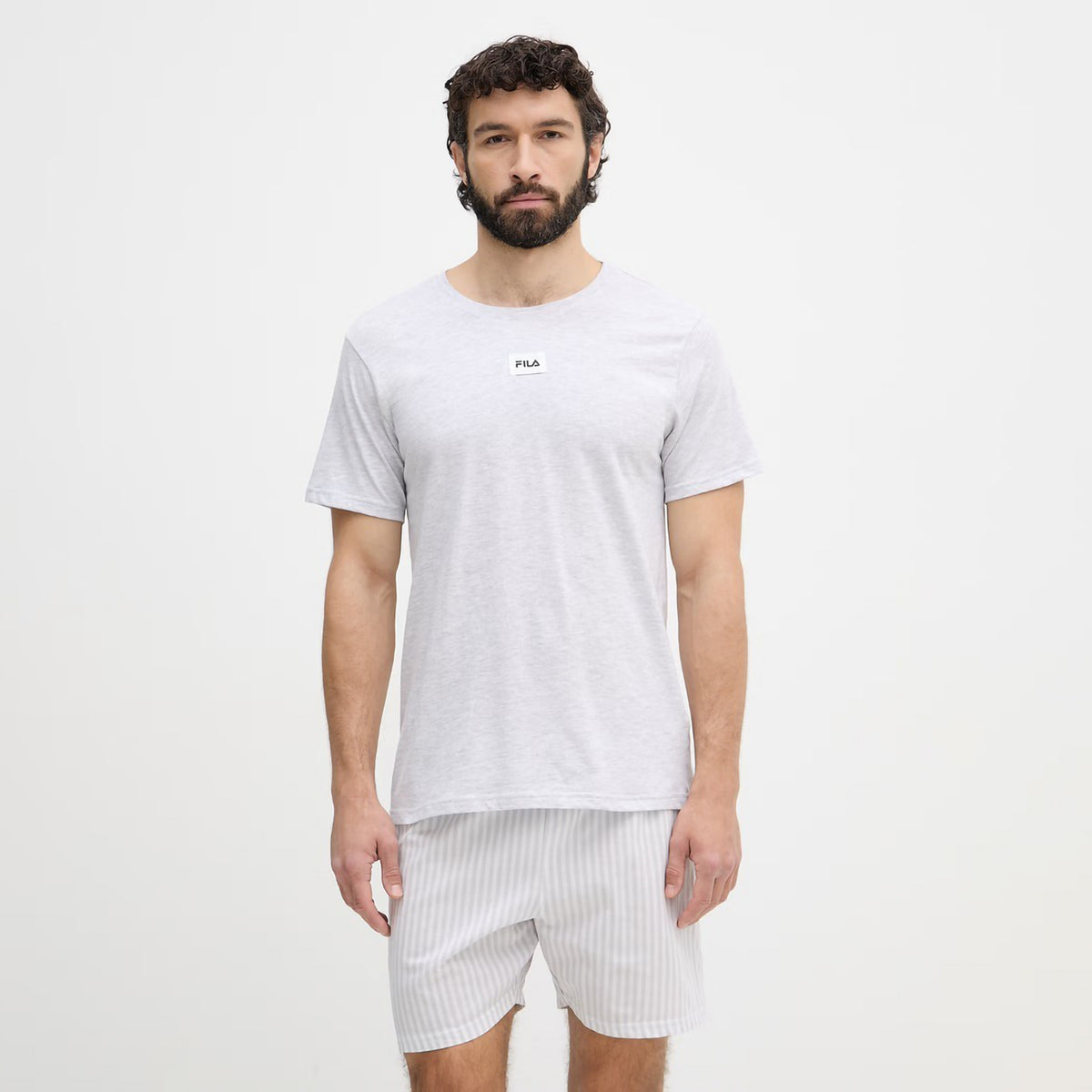 Pigiama uomo corto estivo in cotone Fila FPS1253